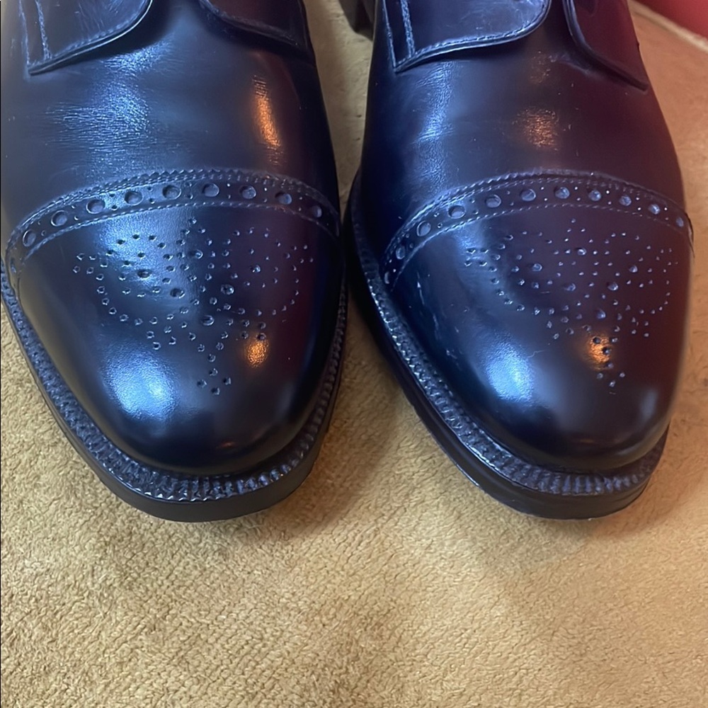 Berluti "Men's" 9.5 Black Leather oxfords - Picture 4 of 7